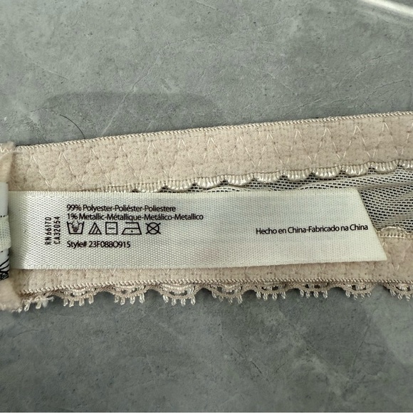 Women’s Free People Boho Patterned Lace Halter Bralette Top XS - Picture 13 of 16